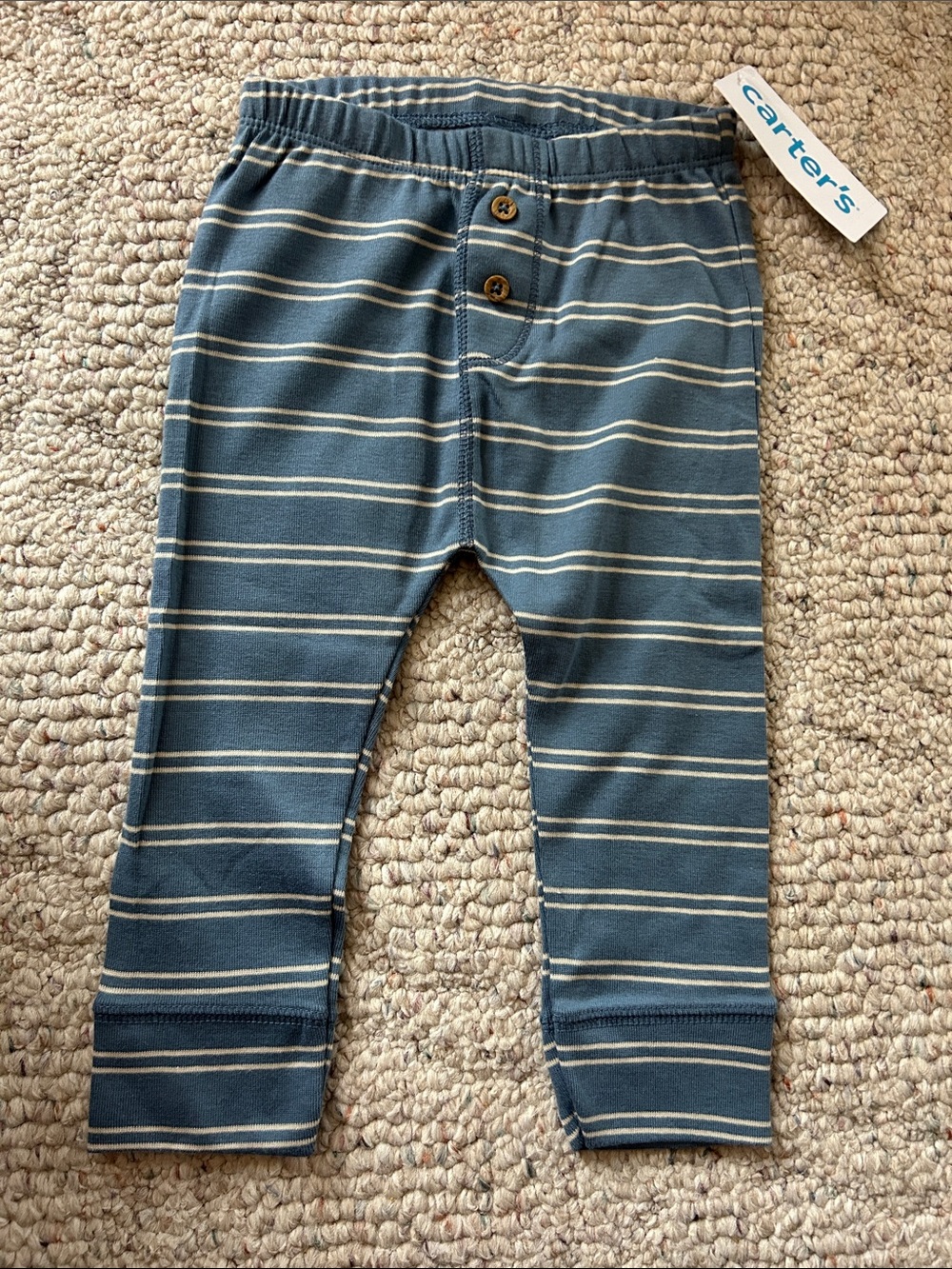 Carter's Blue and white pants